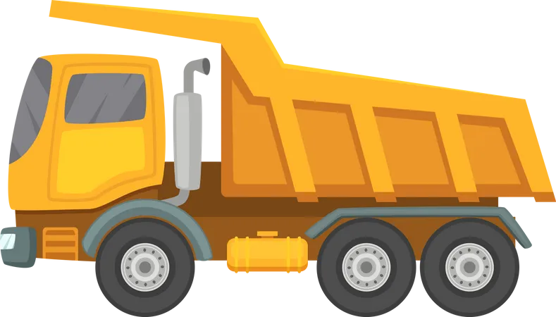 Dumper Truck  Illustration