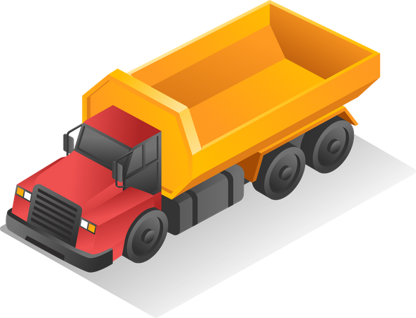 Dumper truck  Illustration