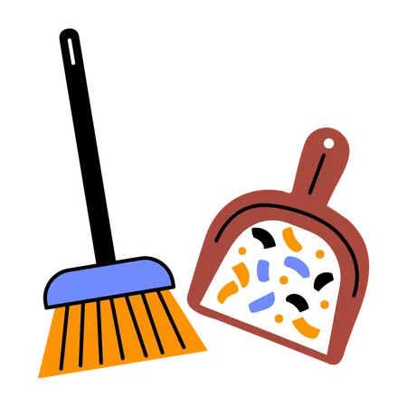 Dustpan  Illustration