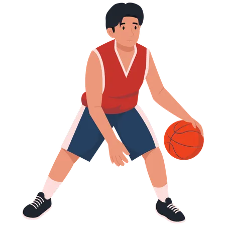 Dynamic Dribble  Illustration
