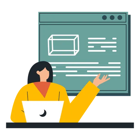 Dynamics of Online Learning taught by professor  Illustration