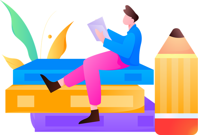 E-Bildung  Illustration