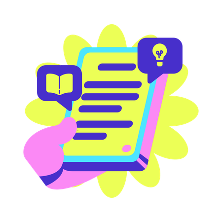 E-book  Illustration