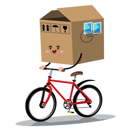 E-commerce delivery service  Illustration