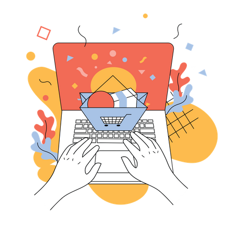 E-Commerce  Illustration