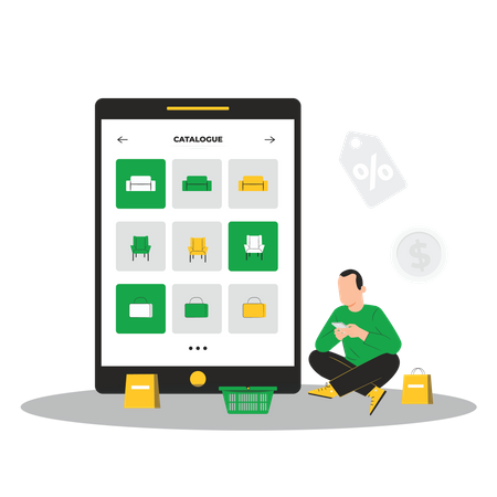 E-commerce  Illustration