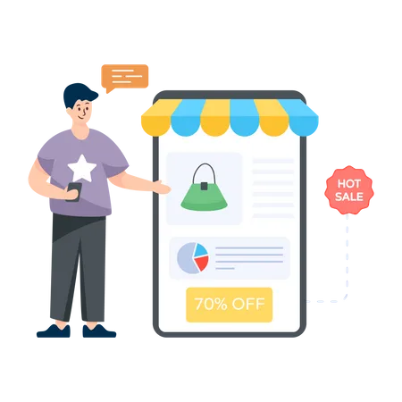 E-commerce  Illustration