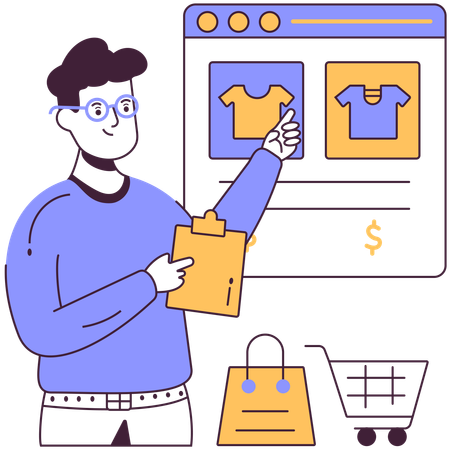 E-commerce  Illustration