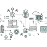 e-learning illustration svg