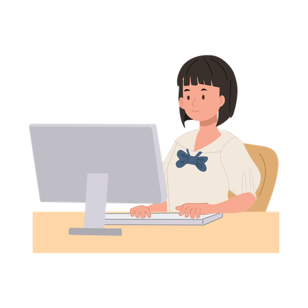 E-Learning  Illustration