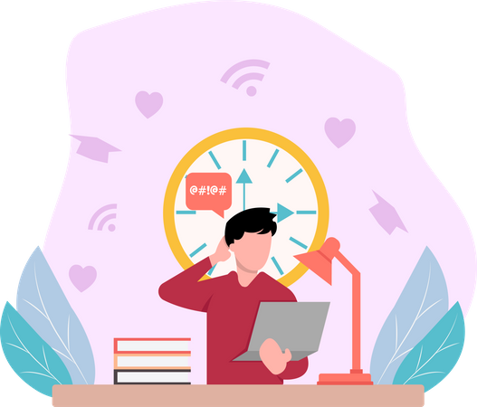 E learning  Illustration