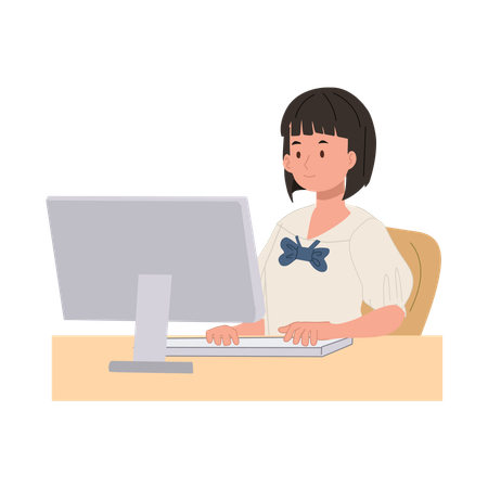 E-Learning  Illustration