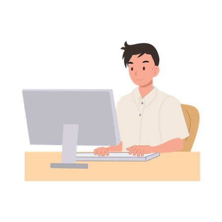 E-Learning  Illustration