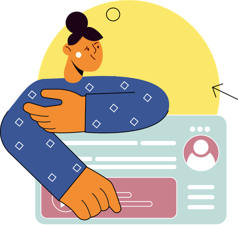E Learning  イラスト