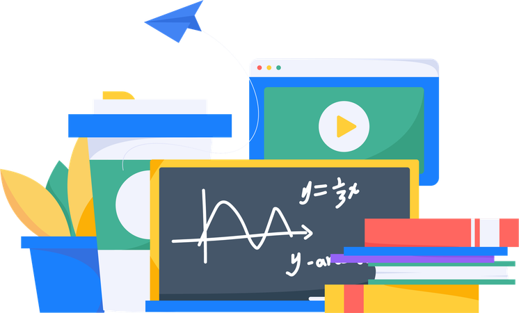 E learning  Illustration