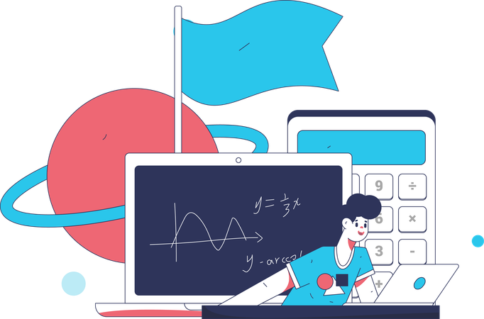 E-Learning-Tools  Illustration