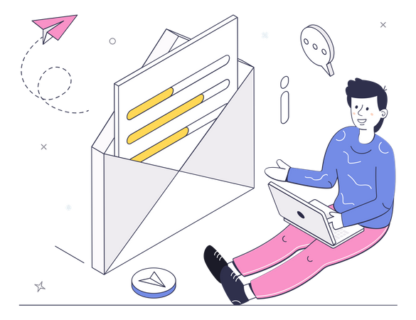 E-Mail-Dienste  Illustration