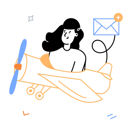 E-mail entregue  Ilustração