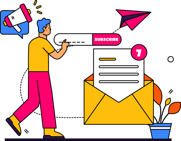 E-Mail Marketing  Illustration