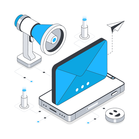 E-Mail Marketing  Illustration