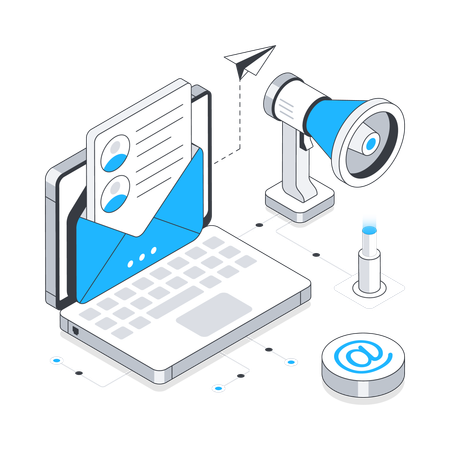 E-Mail Marketing  Illustration