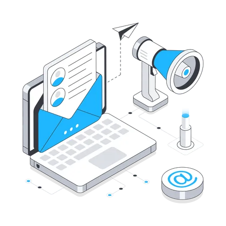 E-Mail Marketing  Illustration