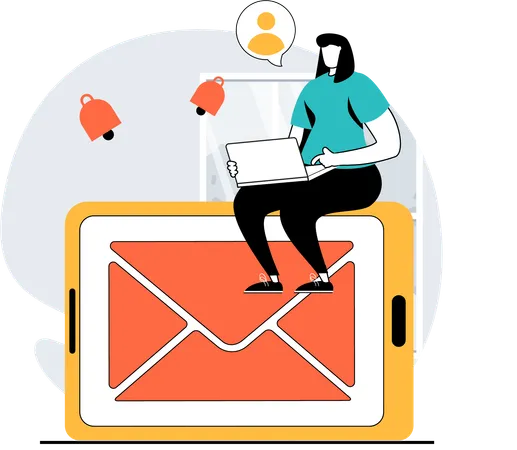 E-Mail Marketing  Illustration