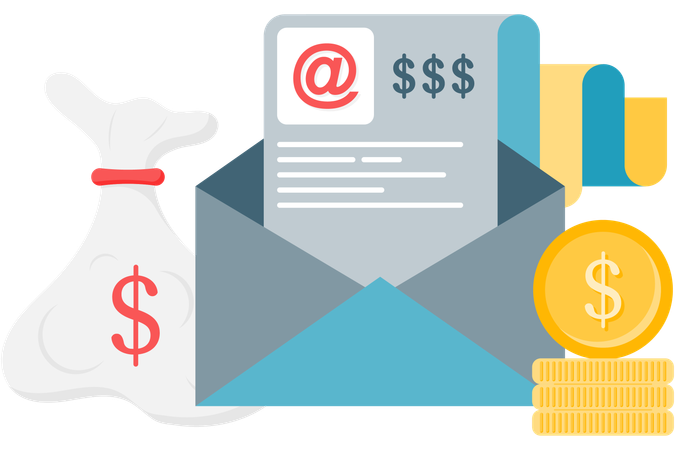 E-Mail Marketing  Illustration