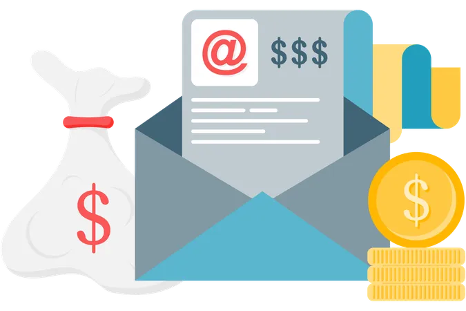 E-Mail Marketing  Illustration