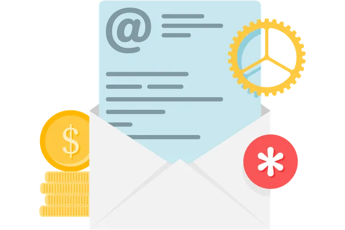 E-Mail Marketing  Illustration