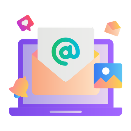 E-Mail Marketing  Illustration