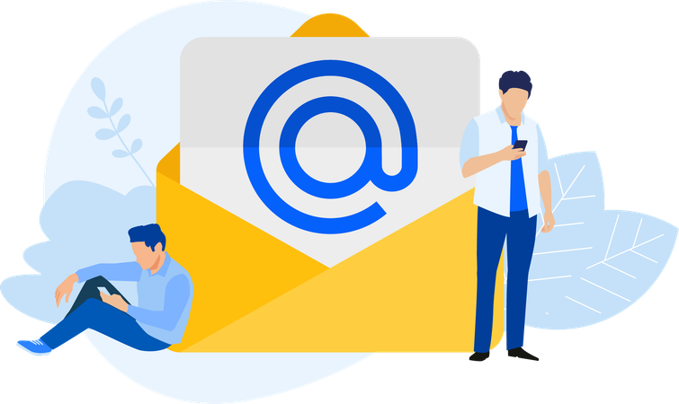 E-Mail Marketing  Illustration