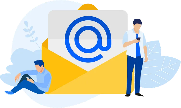 E-Mail Marketing  Illustration