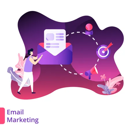 E-Mail Marketing  Illustration