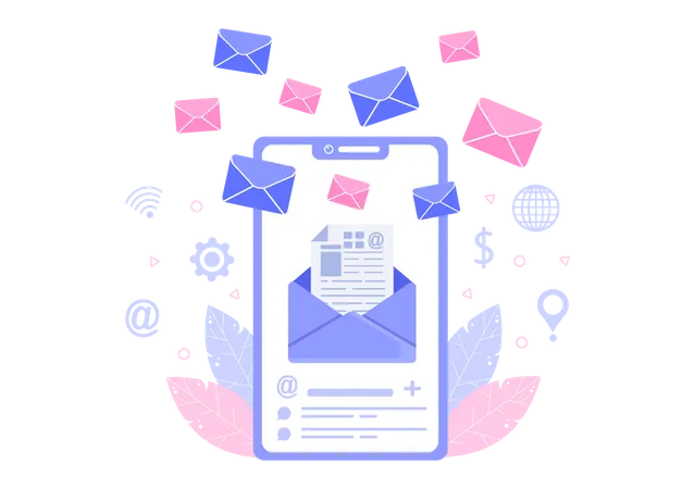 E-Mail Marketing  Illustration