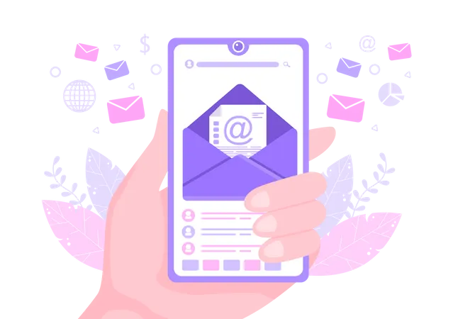 E-Mail Marketing  Illustration