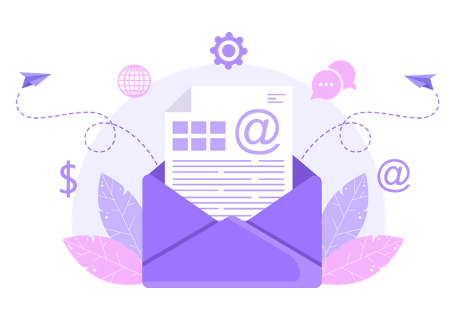 E-Mail Marketing  Illustration