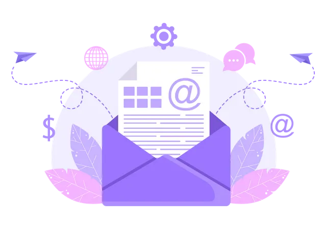 E-Mail Marketing  Illustration