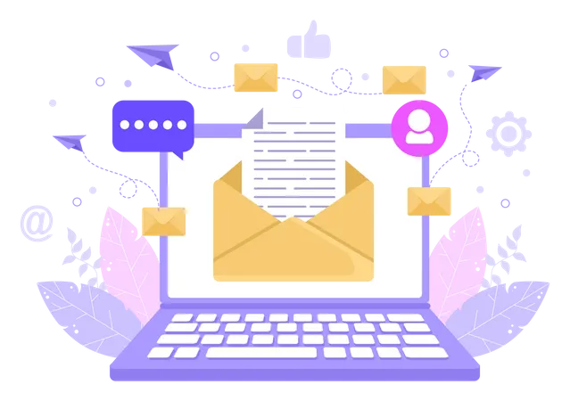 E-Mail Marketing  Illustration