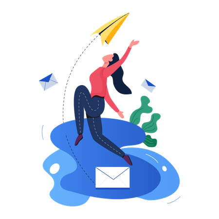 E-Mail Marketing  Illustration