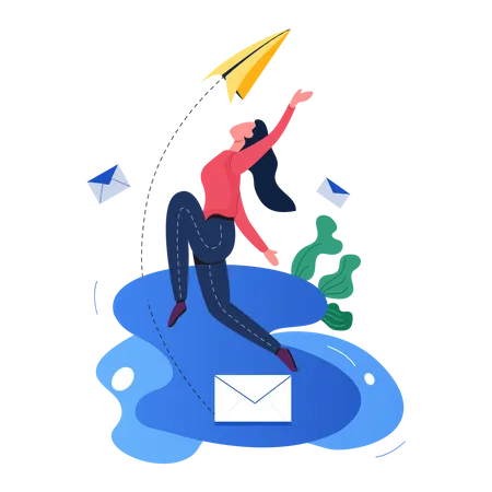 E-Mail Marketing  Illustration