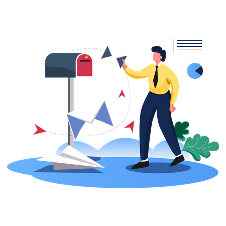 E-Mail Marketing  Illustration