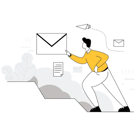 E-Mail Marketing  Illustration