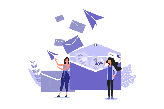 E-Mail Marketing  Illustration