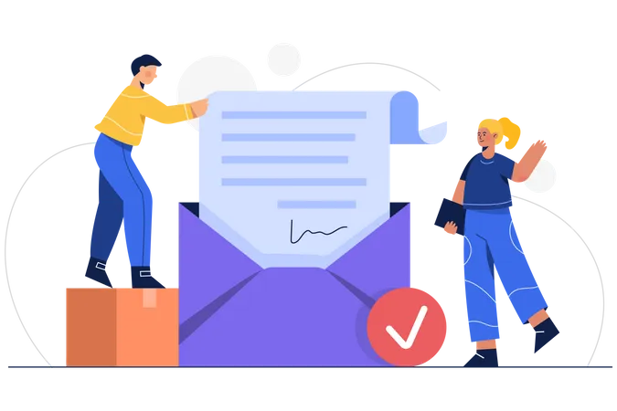 E-Mail Marketing  Illustration