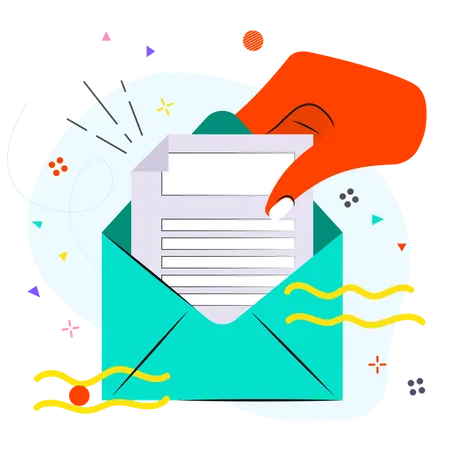 E-Mail Marketing  Illustration