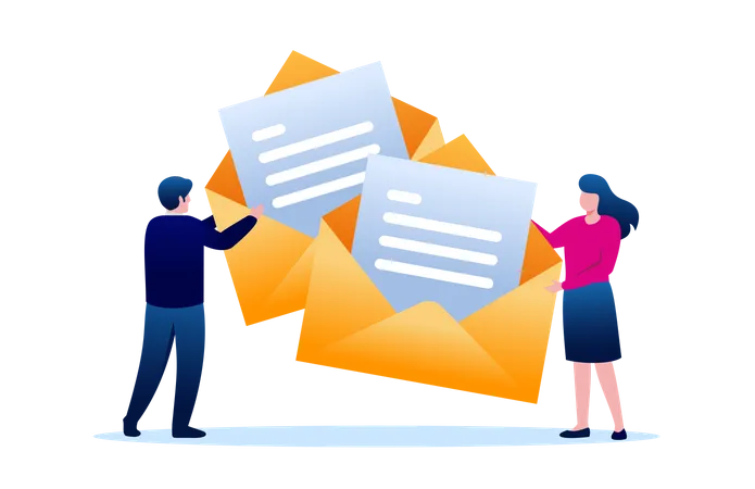 E-Mail Marketing  Illustration