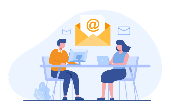 E-Mail Marketing  Illustration