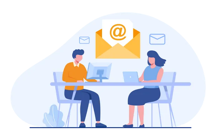 E-Mail Marketing  Illustration