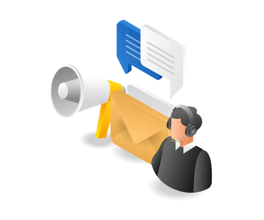 E-Mail Marketing  Illustration